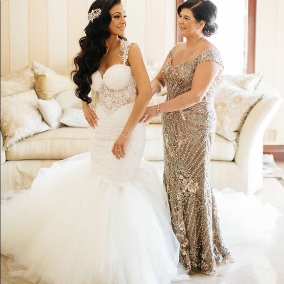 mother of the bride embellished dresses